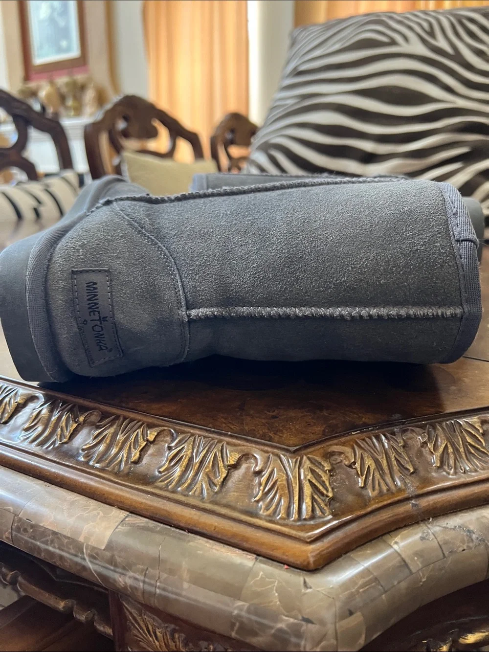 Minnetonka short boots